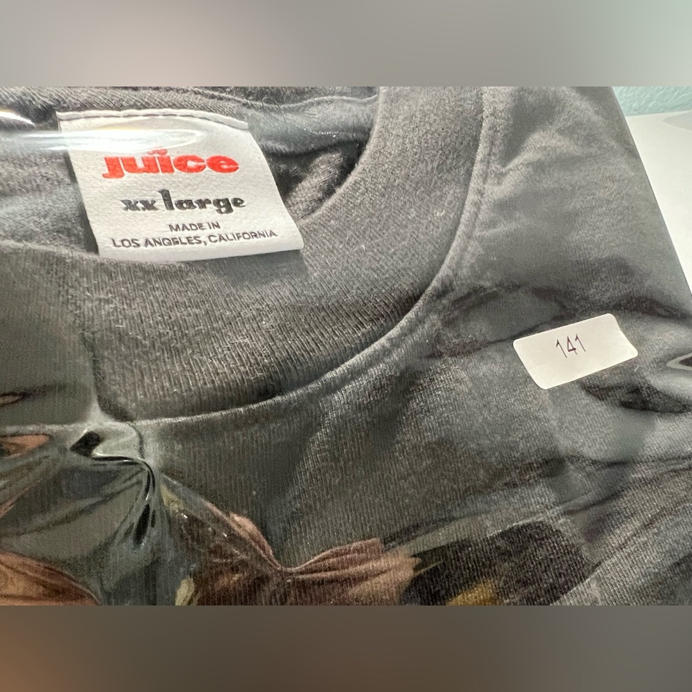 Juice store Los Angeles Men's Streetwear Long Sleeve T-shirt black‎ size XXL - Picture 9 of 9